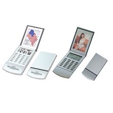 Pocket calendars with calculator